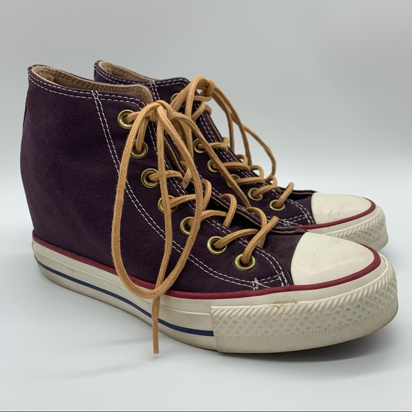 Converse Women's Sneakers in Dark Brown and Tan - Picture 5 of 15